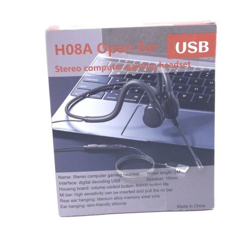 Comfortable Open Ear Headsets for Long-Term Use on PC Laptop computer headphones - Picture 3 of 5