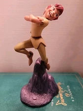 Walt Disney Classics Collection Peter Pan“Nobody Calls Pan A Coward” W/Box & COA