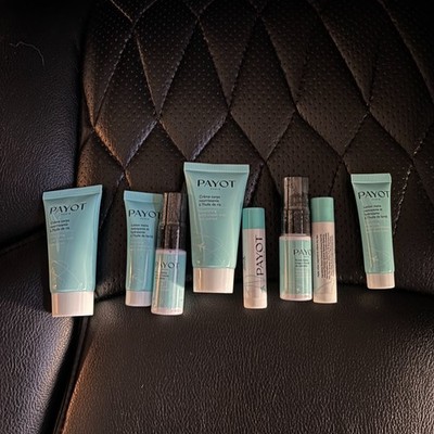 PAYOT PARIS Beauty body cream lotion lip balm facial mist travel size Lot of 8