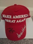 Leveon Bell Signed MAGA Hat With Donald Trump Embroidered Signature