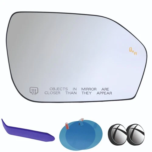 Passenger Side Mirror Glass for Explorer 2020– 2025 Heated with Blind Spot BLIS