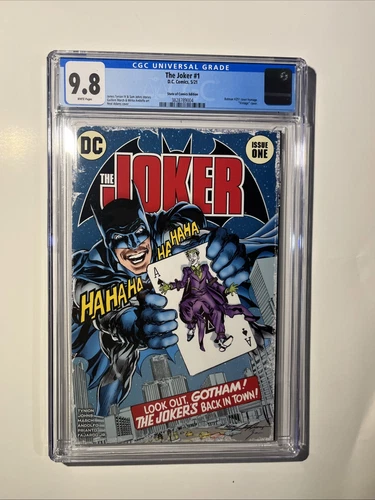The Joker #1 CGC 9.8 State of Comics Edition 5/21 - Neal Adams Homage Cover