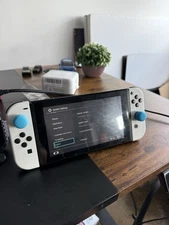 Nintendo HAC-001 Unpatched Switch Console With Accessories And Games