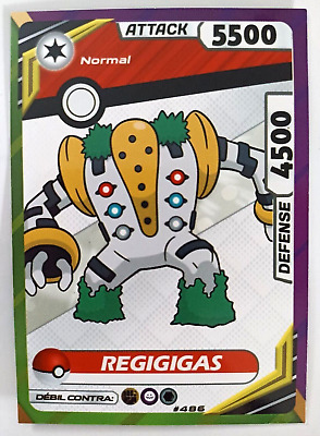 CARD POKEMON EJ VOL. V #26 REGIGIGAS 2020 Sinnoh PERU South