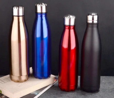 BOUTEILLE ISOTHERME ROUGE 75 cl - Photo 1/4