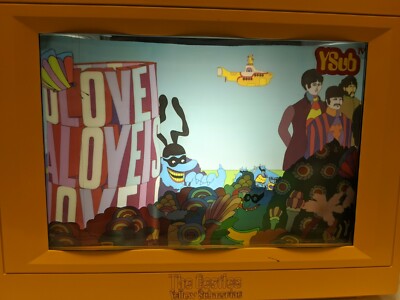 Beatles Yellow Submarine Rabbit Tanaka Virtual Vision Lightbox w