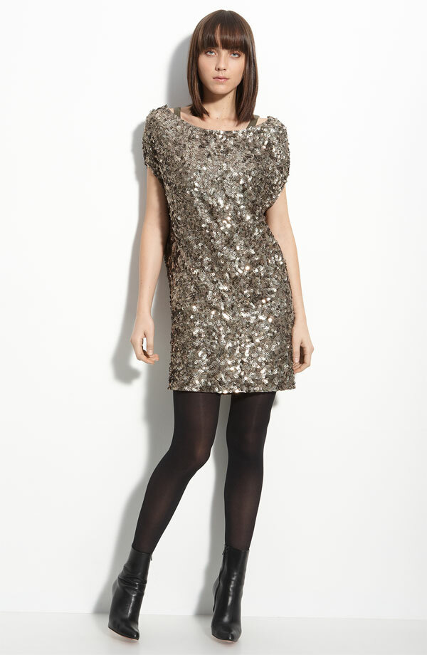 vince sequin slip dress Vince Beaded Slip Dress