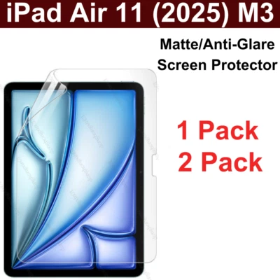 Anti-Glare / Matte Screen Protector For iPad Air 11 (2025) iPad Air 11-inch (M3)