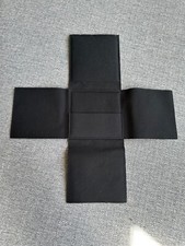 Authentic Chanel Velvet Brooch or Earring Box Insert Case Jewelry Pouch 4" x 4"