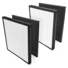 LEVOIT LV-PUR131 True HEPA & Activated Carbon Filters Set, LV-PUR131-RF, 2 Pack