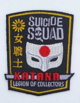 Funko Iron-On Patch - Katana Suicide Squad DC Legion Of Collectors New