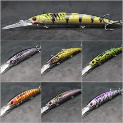 Jerkbait Hard Lure Fishing Lures wLure Tight Wobble Slow Floating M650