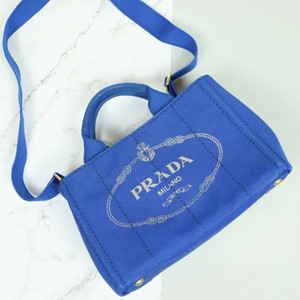 prada small canvas tote