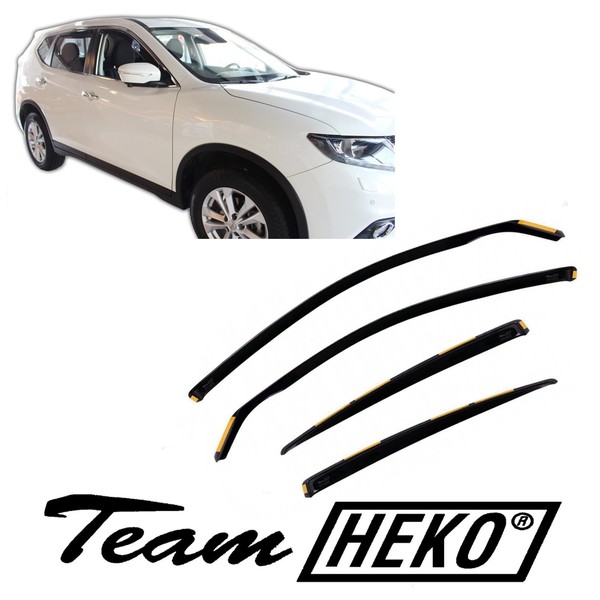 Windabweiser Regenabweiser Heko FüR Nissan X-Trail 3 T32 2014-2021 4-Tlg-image
