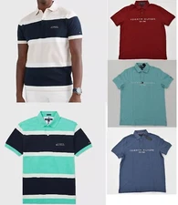 NWT Men's Tommy Hilfiger Short-Sleeve Regular Fit Stretch Polo