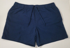   St. John's Bay Men's Swim Shorts - XL - Navy Blue - NEW No Tags      
