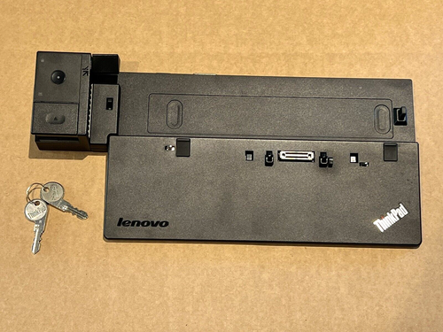 Lenovo ThinkPad Pro Dock USB 3.0 (40A1) Docking Station WITH 2 THINKPAD KEYS