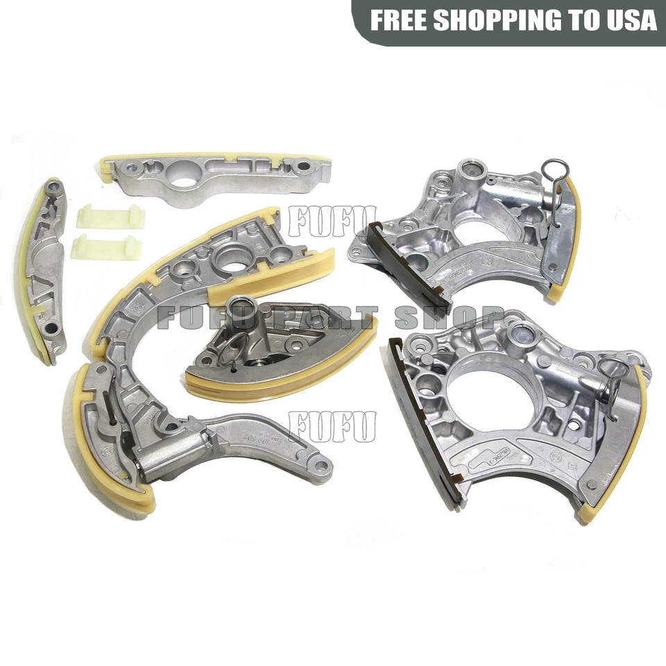 INA Timing Chain Tensioner Kit For VW Touareg Audi A8S8Q7S5 4.2 5.2 FSI BAR BSM - Image 4 of 4