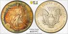 PCGS MS68 2007 Silver Eagle Toned