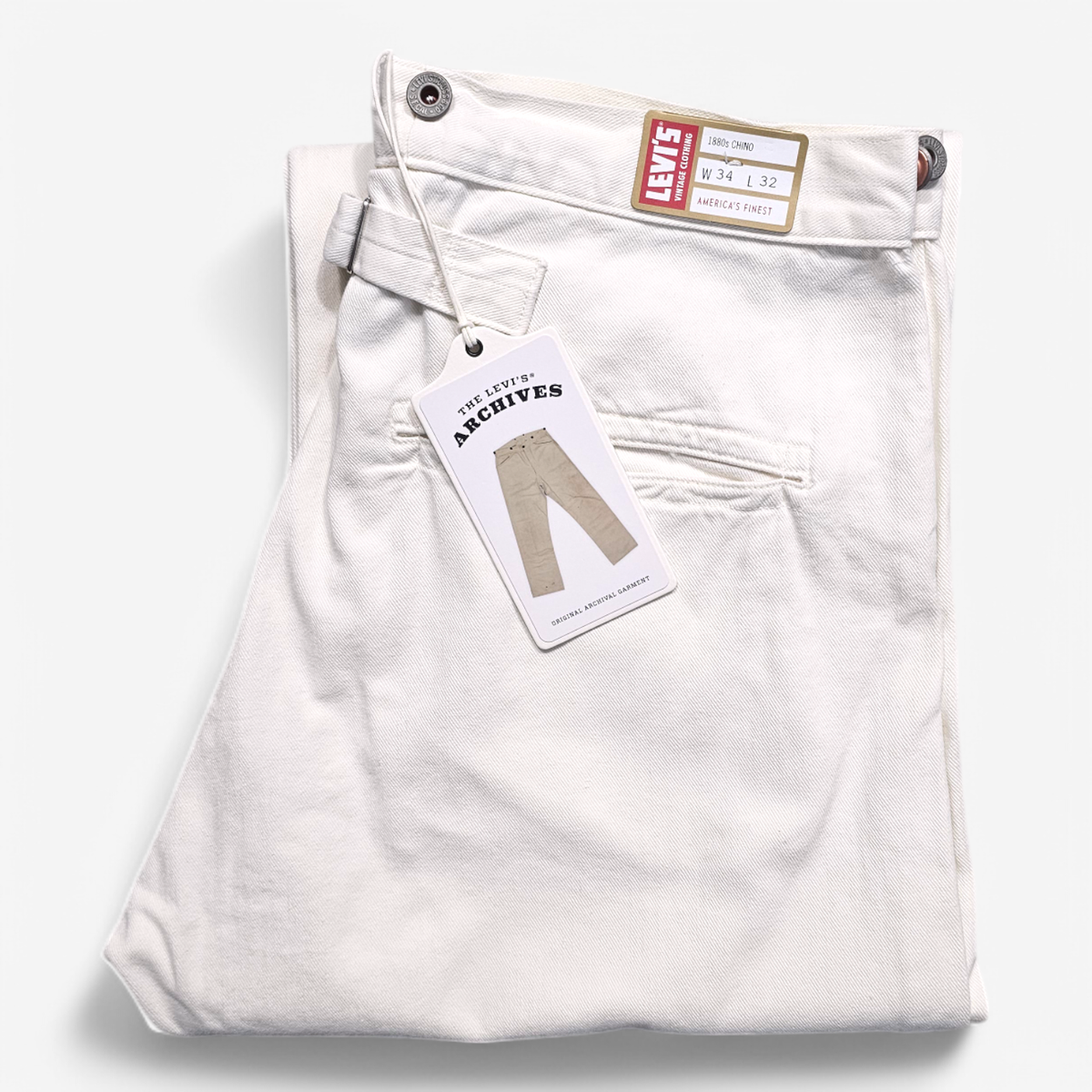 NWT LVC Levi's Vintage Clothing 1880s Chino Pants Repro SS23 | eBay