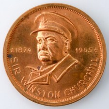 1965 Rame Winston Churchill Senza Vittoria Non C'è Gettone Sopravvivenza FDC i234