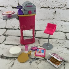 Barbie I Can Be A Pizza Chef Counter Accessories Oven