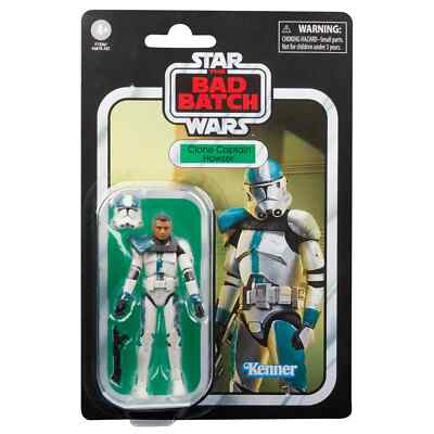 2023 Star Wars Vintage VC210 Bad Batch CLONE CAPTAIN HOWZER 3.75