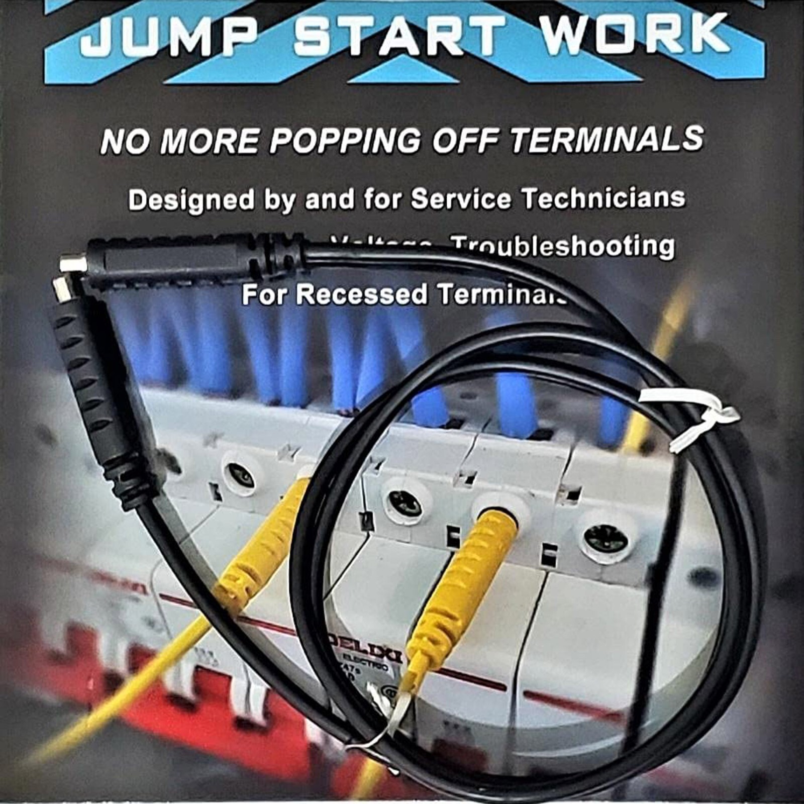 6X HVAC Thermostat Test Silicone Leads Soft Jumper Wires