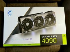 Msi Geforce Rtx 4090 Suprim X 24g Triple-fan 24gb Gddr6x Pcie 4.0 Graphics Card