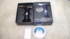 Special Blue Inferno Butane Refillable Torch Jet Flame Lighter INF101B - BLACK