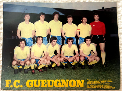 poster / page football équipe nice 1976/77 | UK