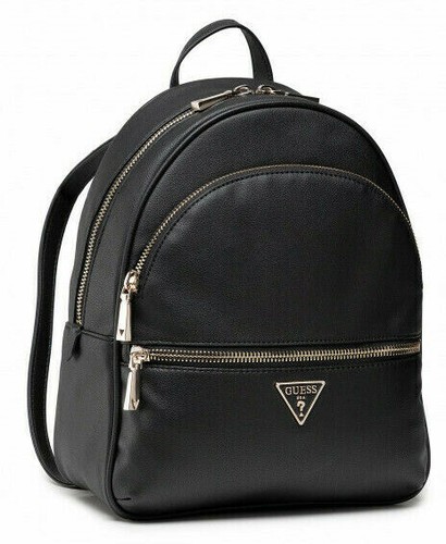 GUESS HWBG69 94330 MANHATTAN LARGE BACKPACK ZAINO ZAINETTO DONNA ECOPELLE  NERO | eBay