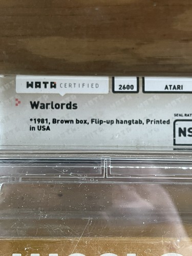Atari 2600 - Warlords - 1981 - WATA bewertet - 7,0 geklebter Deckel NS - Bild 2 von 15