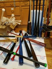 Bulk, Wholesale 50 Finished Gamers Maple Wood 32"-35" Baseball Bats. New. Nice 