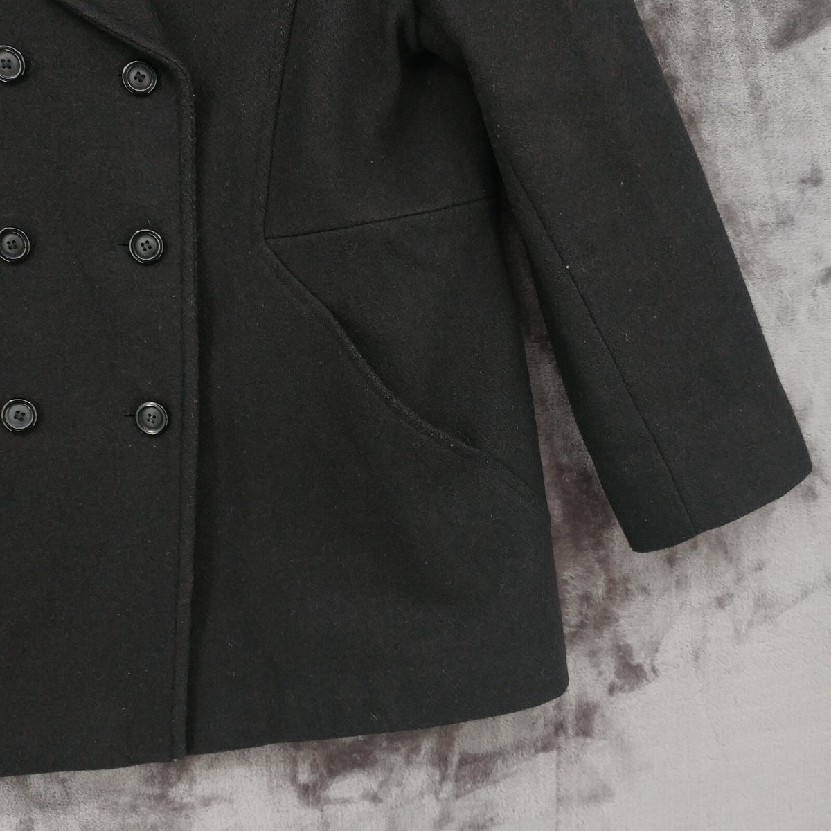 Mario De Pinto Pea Coat Jacket Vtg USA Made 42