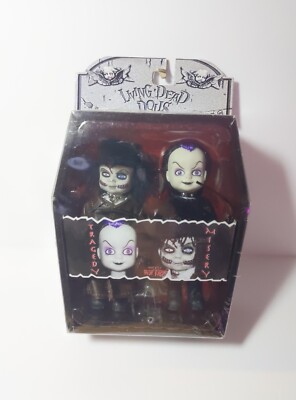 Living Dead Dolls Tragedy & Misery 4” Mini Hot Topic Exclusive 