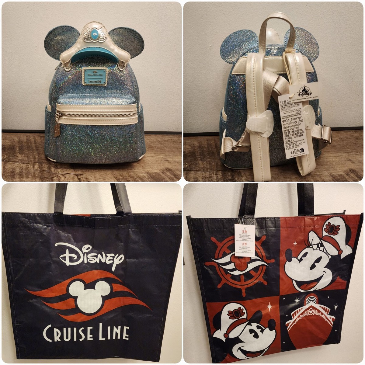 Loungefly 25th Anniversary Disney Cruise Line Backpack DCL New