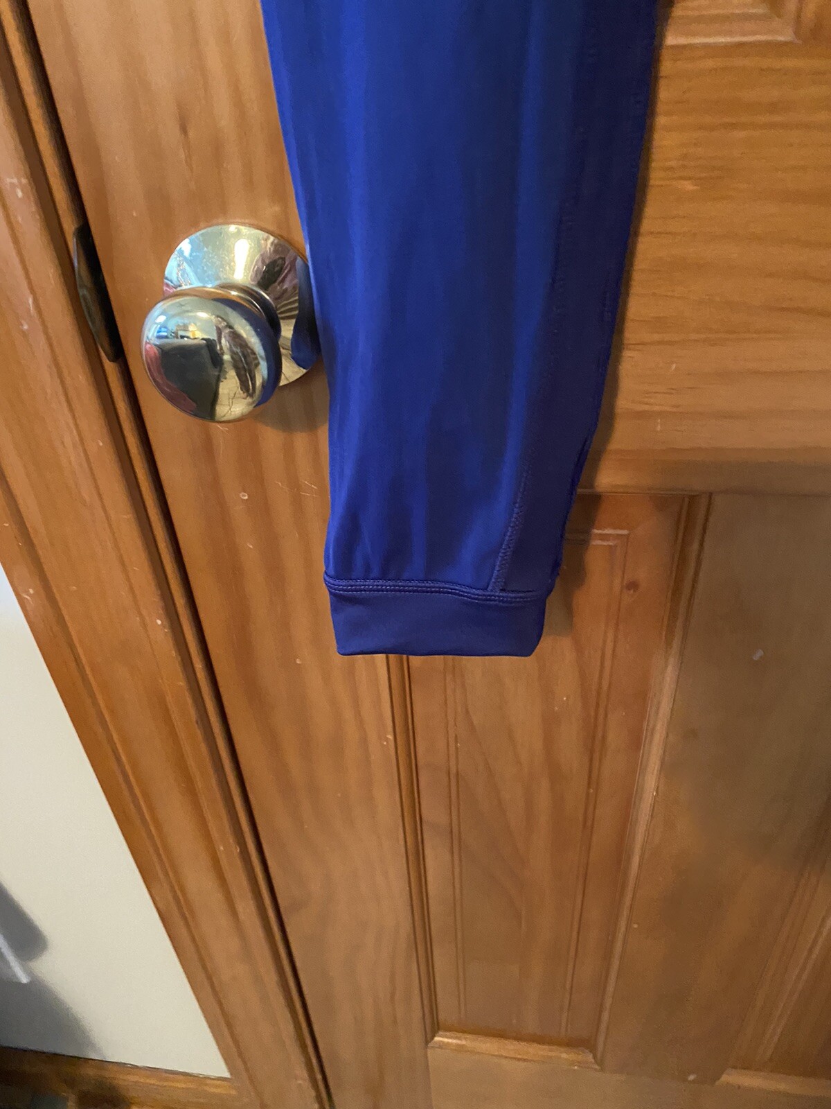 Athleta Velvet Rose Size L Blue Activewear Leggings Cute ! C eBay