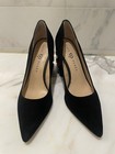 Women’s Katy Perry The Bonnie Button Black Block Heel Pumps Heels Size 11 US EUC — photo 2