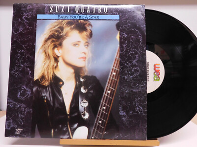 Suzi Quatro Michigan rock Canada 12'' 45 EP Baby You're A Star on WEA