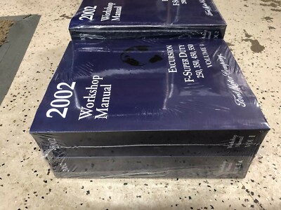 Purchase 2002 FORD TRUCK Excursion F-250 350 450 550 Service Shop Repair Manual Set W EWD In - Foto 11