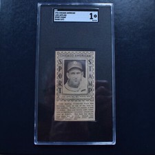 1936 Chicago American Sport Stamp Luke Appling Sox HOF SGC 1, Pop 1 None Higher
