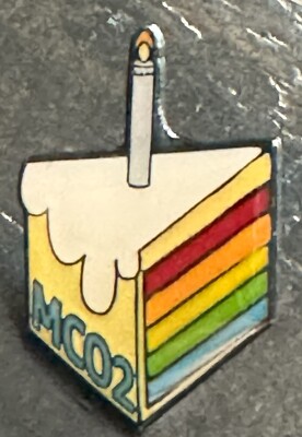 MCO2 cake celebration Amazon Peccy Employee Pin