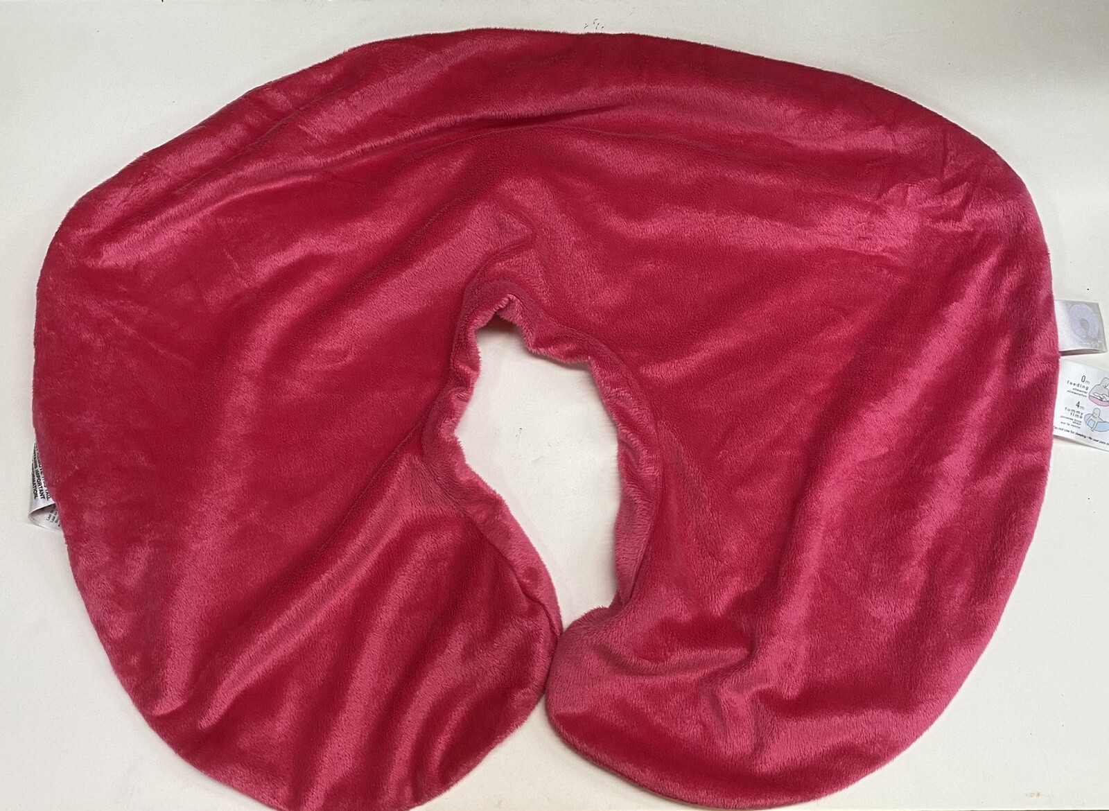 Boppy Nursing Pillow Cover for Infant Breastfeeding Nursing Pillows Bright Pink-image