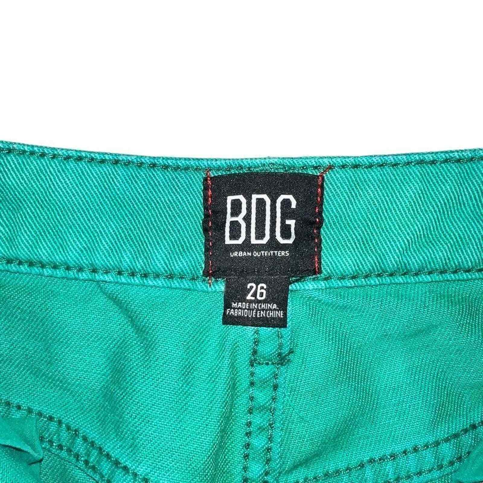 BDG High Rise Flare Jeans - Emerald - Size 26 - image 5