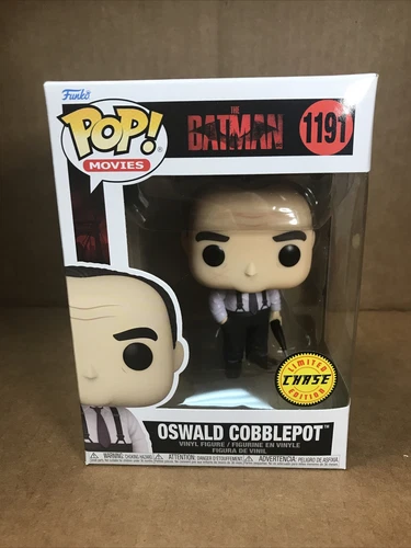 Funko Pop! Movies: The Batman - Oswald Cobblepot #1191 Chase W/ Soft Protector