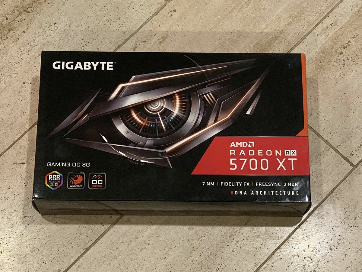 GIGABYTE Radeon RX 5700 XT GAMING GDDR6 Graphics Card - 8GB | eBay
