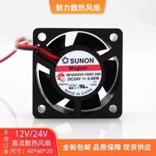 SUNON MF40202V2-1000C-A99 Fan 4020 24V 0.68W 4CM 2-Wire Silent Cooling Fan