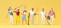 Preiser Golfspieler Figuren-Set Spur H0 1:87 BahnzubehöR (10231) Neu Ovp***