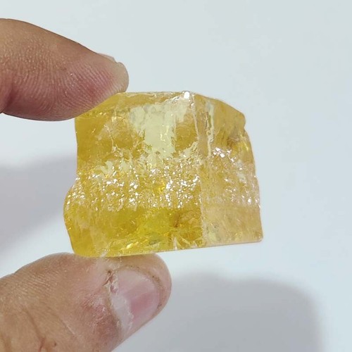 263.5 Ct Certified Natural Lemon Zircon Rough Beautiful VVS Loose Gems AF-016 - Picture 4 of 4